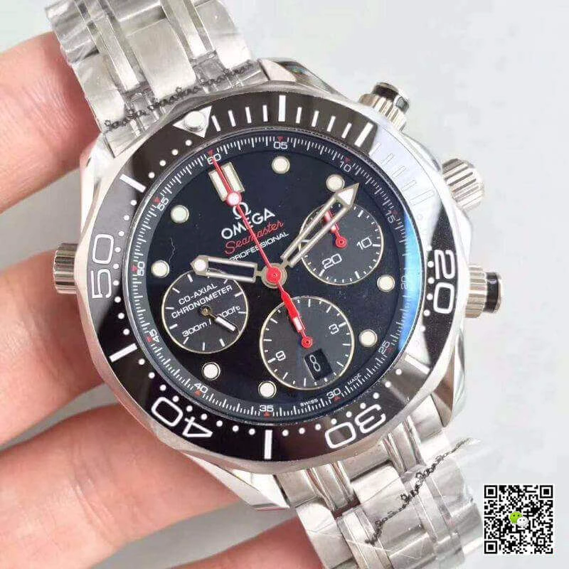 Omega Seamaster Diver Chronograph 212.30.44.50.01.001 1:1 Best Edition Replica Watch Swiss ETA7753